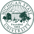 Michigan State University school logo