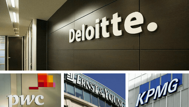 4 firms big accounting Big Four