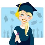 female accounting graduate